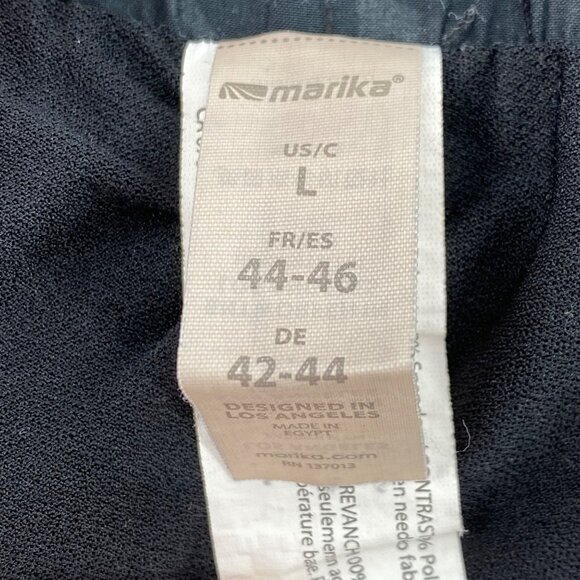 Marika Running Shorts with Panty Activewear Animal Zebra Print L Black - Picture 7 of 9